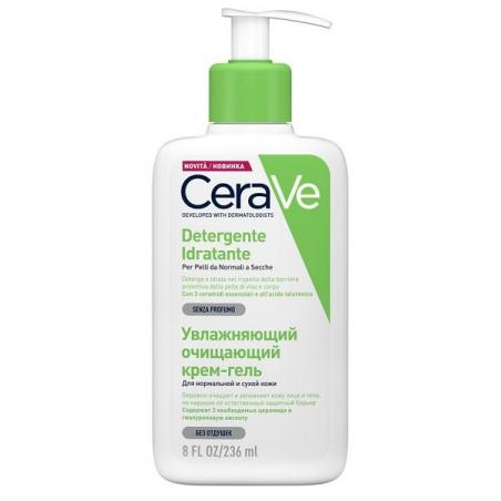 CeraVe Detergente Idratante 236 Ml Ideale per Pelli Normali e Secche