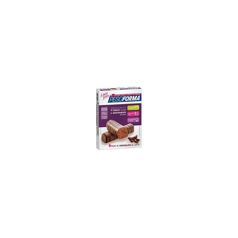 Pesoforma Barretta Cioccolato Latte 31 g 12 Pezzi