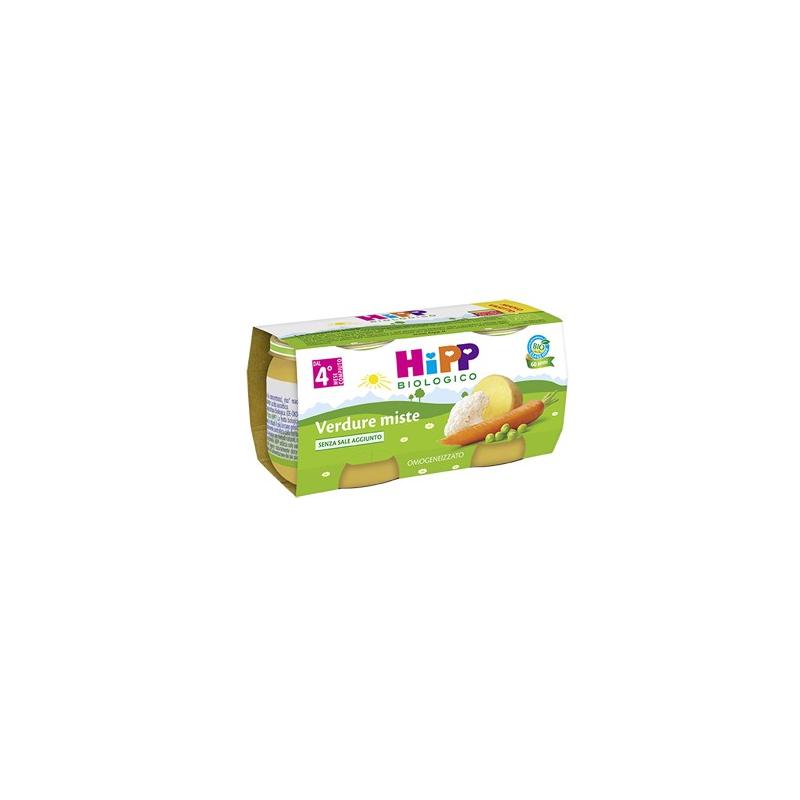 Hipp Biologico Omogeneizzati di Verdure Miste 2*80g