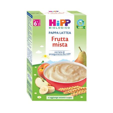 Hipp Biologico Pappa Lattea alla Frutta Mista per lo Svezzamento 250g