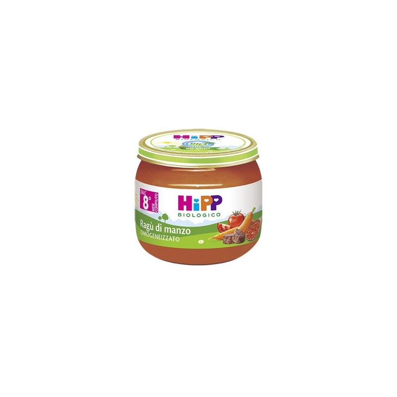 Hipp Biologico Omogeneizzati Baby Sugo Ragù di Manzo 2*80g