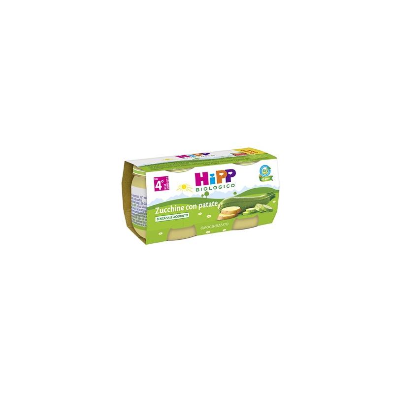 Hipp Biologico Omogeneizzati di Verdure Zucchine con Patate 2*80g