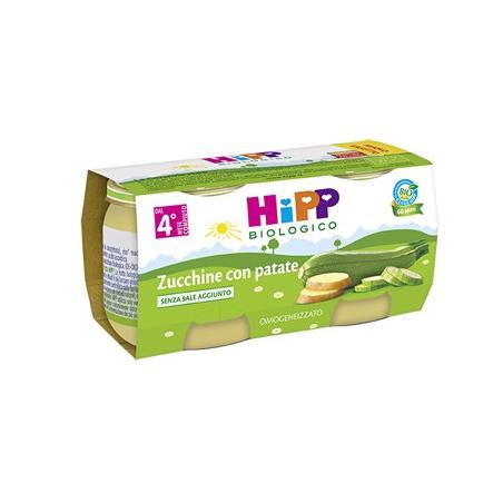 Hipp Biologico Omogeneizzati di Verdure Zucchine con Patate 2*80g