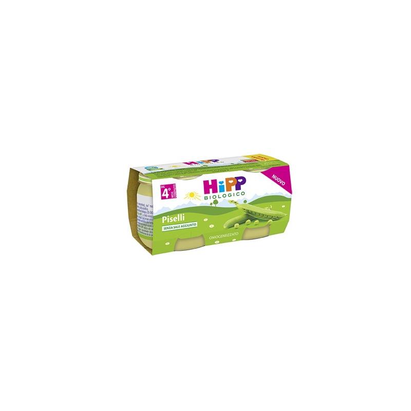 Hipp Biologico Omogeneizzati di Verdure ai Piselli 2*80g