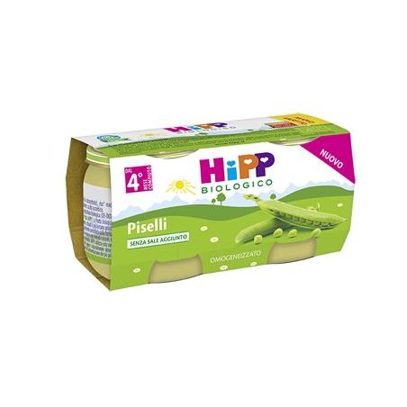 Hipp Biologico Omogeneizzati di Verdure ai Piselli 2*80g