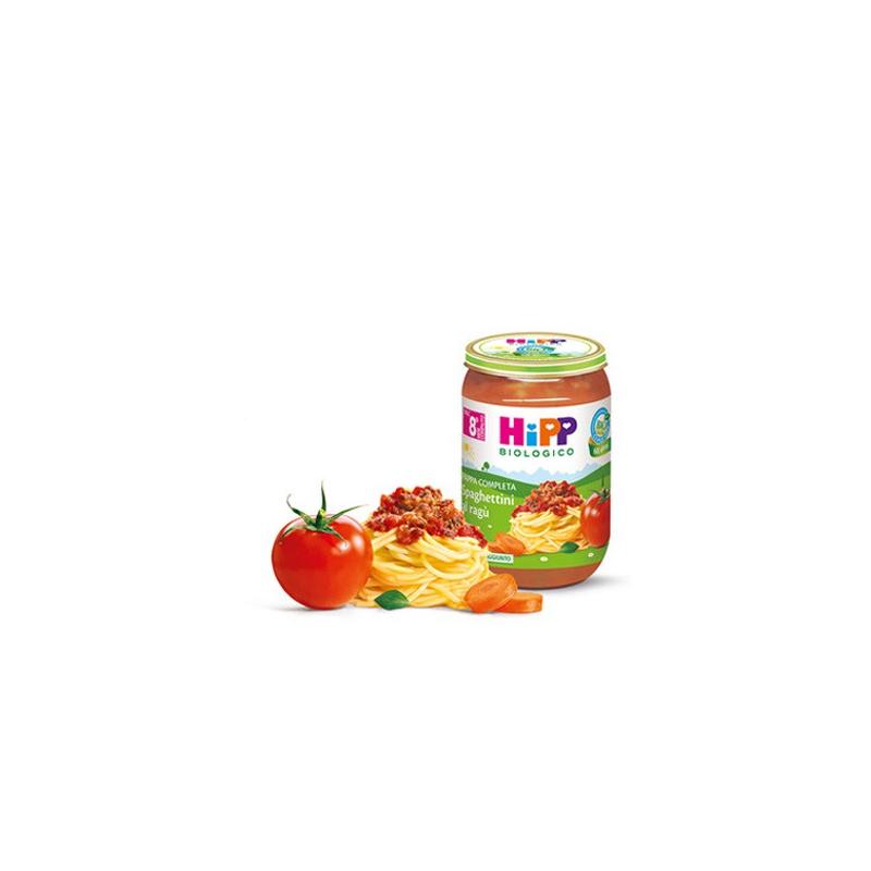 Hipp Biologico Pappe Pronte Spaghettini al Ragù 220g