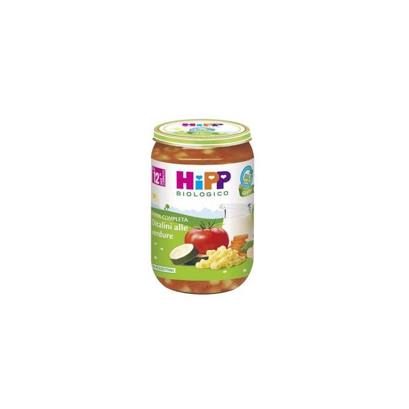 Hipp Biologico Pappe Pronte Ditalini alle Verdure 250g