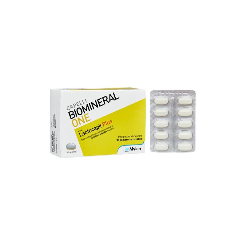 Biomineral Lactocapil Plus 30 Capsule Trattamento Anti Caduta Capelli