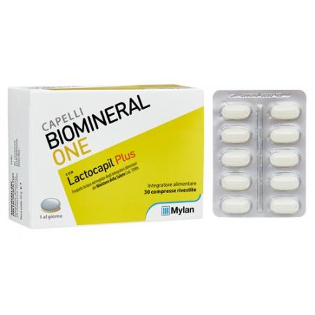 Biomineral Lactocapil Plus 30 Capsule Trattamento Anti Caduta Capelli