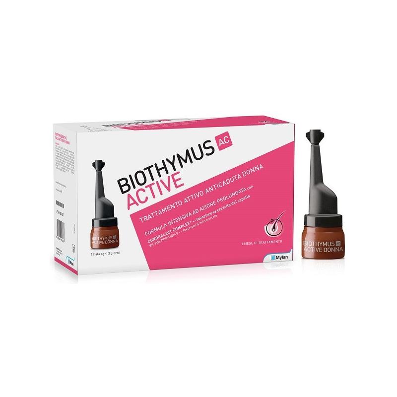 Biothymus AC Act 10 Fiale Trattamento Anticaduta Donna