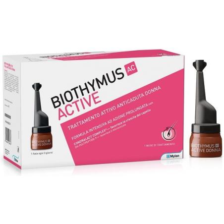 Biothymus AC Act 10 Fiale Trattamento Anticaduta Donna