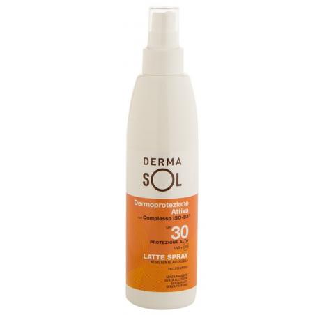 Dermasol 200 ml Latte Spray Protezione Solare SPF 50+