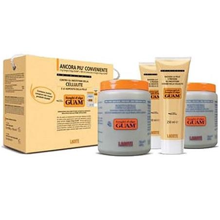 Guam Gel Cream 2 kg + 2 Gel Crema Rassodante Anticellulite