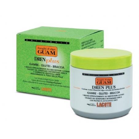 Guam Fanghi Dren Plus 500 g Drenante per Gambe Glutei Braccia
