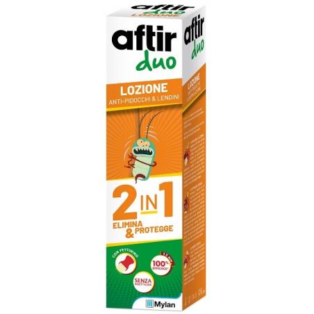 Aftir Duo 100 ml Lozione Anti Pidocchi