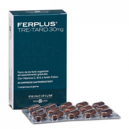 Bios Line Ferplus Tre-Tard 30mg 30 Compresse