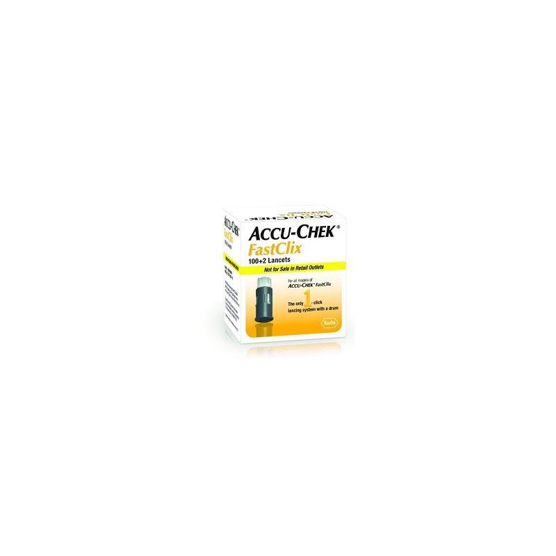 Accu Check FastClix 100 + 2 Pezzi Lancette Pungidito