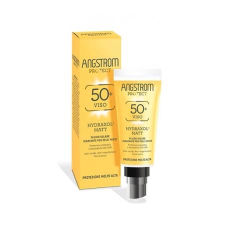 Angstrom Protect Hydraxol Matt 40 ml Fluido Solare Idratante Viso SPF 50+