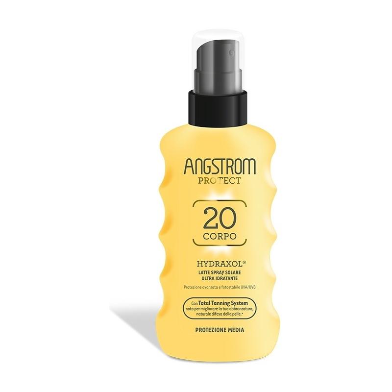 Angstrom Protect Hydraxol 175 ml Latte Spray Solare Corpo SPF 20