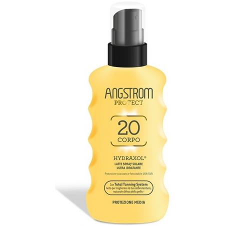 Angstrom Protect Hydraxol 175 ml Latte Spray Solare Corpo SPF 20