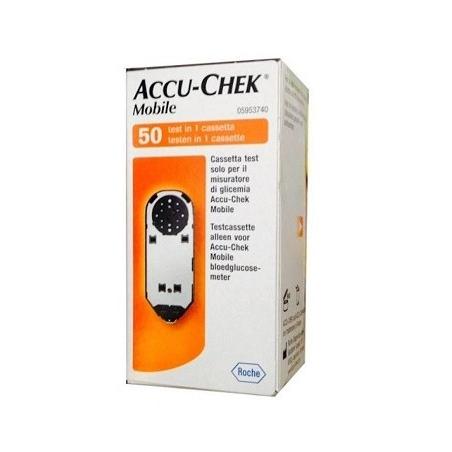 Accu Check Mobile 50 Strisce Test Misuratore Glicemia