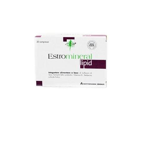 Madaus Estromineral Lipid 20 Compresse Integratore per la Menopausa