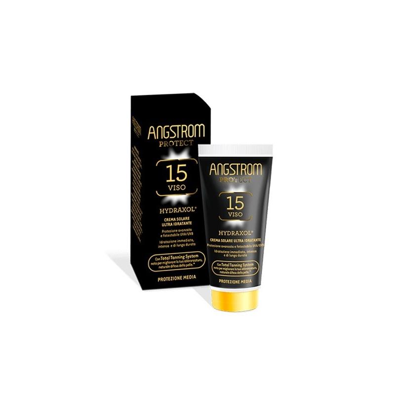 Angstrom Protect Hydraxol 50 ml Crema Solare Viso SPF 15