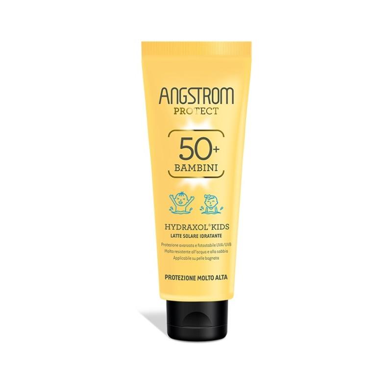 Angstrom Protect Hydraxol Kids 125 ml Latte Solare Ultra Protezione Bambini SPF 50