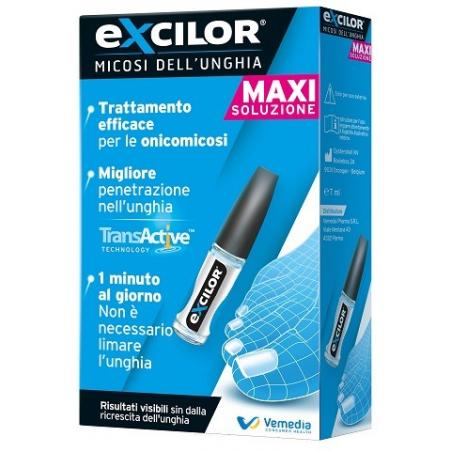 Vemedia Excilor Soluzione Maxi per Micosi all'Unghia 7 ml 400 Applicazioni