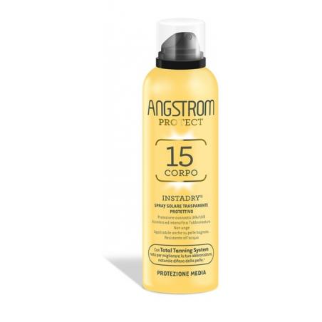 Angstrom Protect Instadry 150 ml Spray Trasparente Solare SPF 15