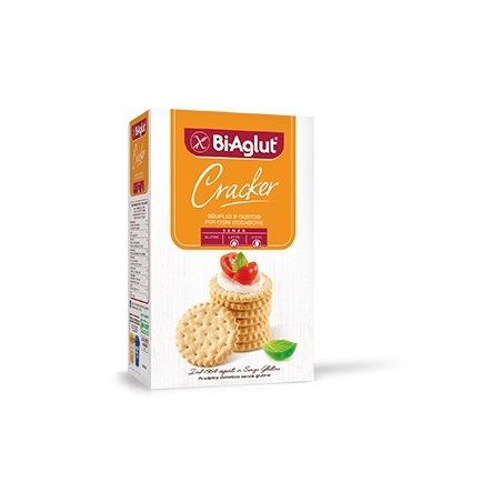 BiAglut Cracker 150 g Snack Semplice e Gustoso Senza Glutine