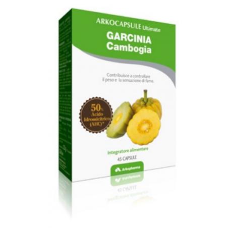 Arkopharma ArkoCapsule Ultimate Diet Garcinia 45 Capsule Integratore Perdita Peso