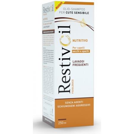 Restivoil Fisiologico Nutritivo 250 Olio Shampoo per Cute Secca e Opaca
