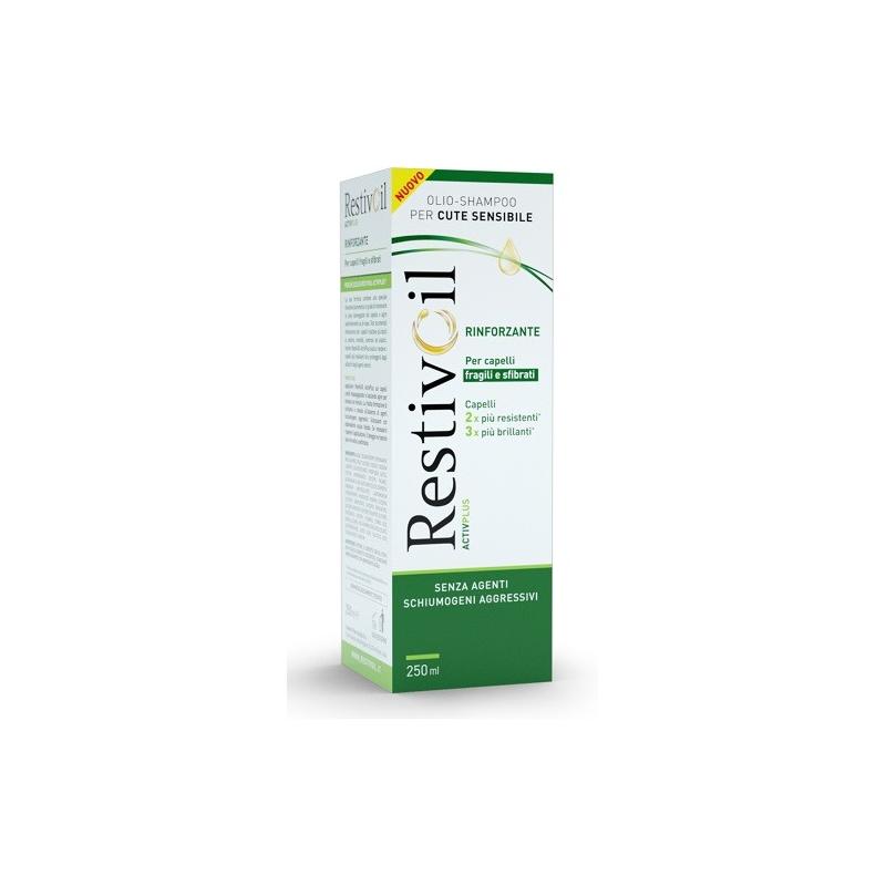 Restivoil Activ Plus 250 ml Olio Shampoo Antiforfora per Capelli Sfibrati