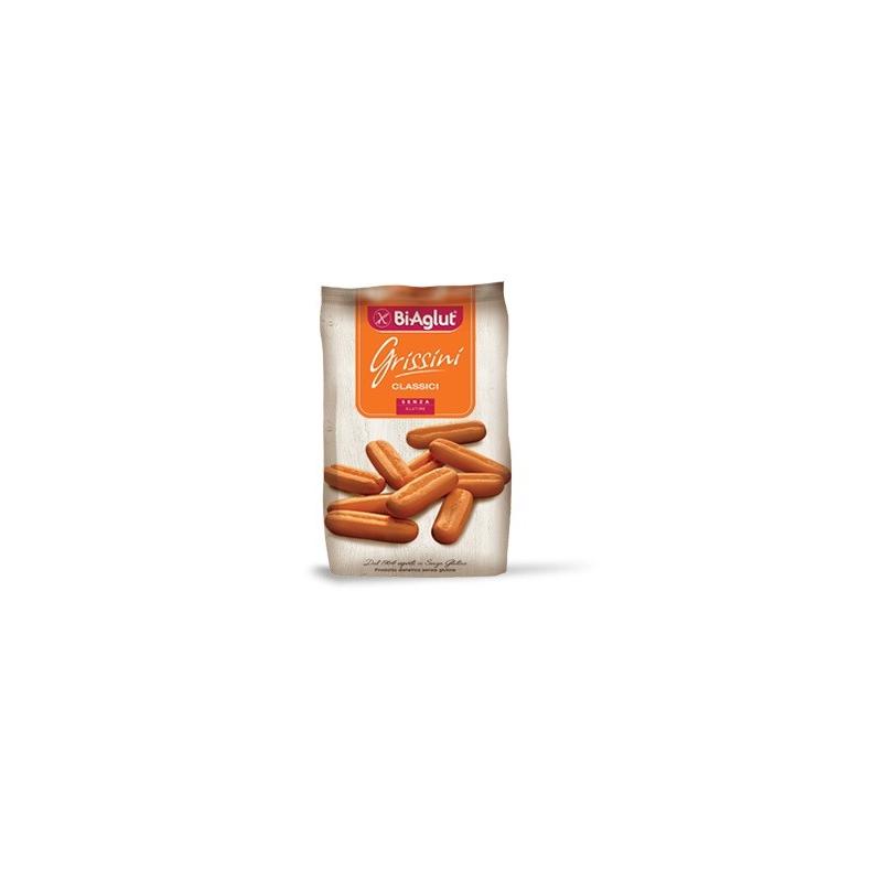 BiAglut Grissini Classici 150 g Snack Semplice e Gustoso Senza Glutine