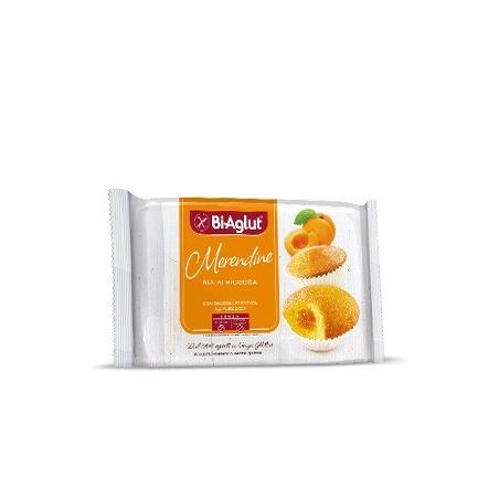 BiAglut Merendine 180 g Dolcetto all'Albicocca Senza Glutine