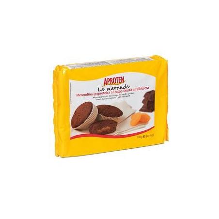 Aproten 180 g Merendina Ipoproteica Cacao Albicocca Senza Zucchero