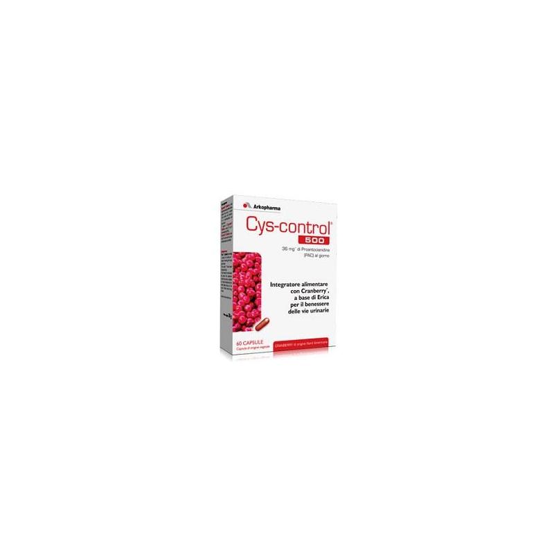 Arkopharma CYS Control 500 60 Capsule Integratore Alimentare con Erica