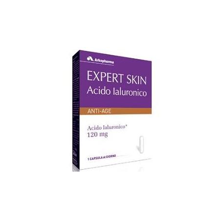 Arkopharma Expert Skin 30 Capsule Integratore Anti Età con Acido Ialuronico