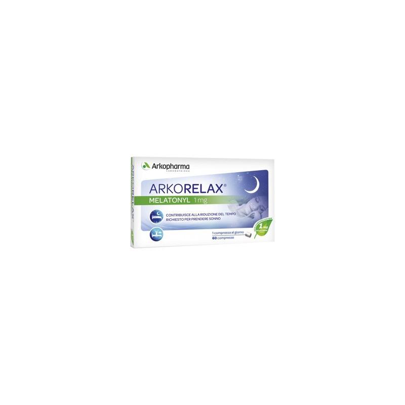 Arkopharma Arkorelax Melatonyl 1 MG 60 Compresse Integratore Sonno