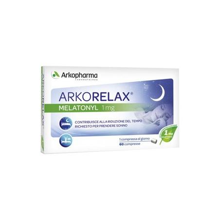 Arkopharma Arkorelax Melatonyl 1 MG 60 Compresse Integratore Sonno
