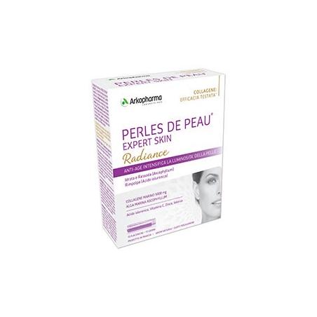 Arkopharma Expert Skin Perles de Peau Radiance 10 Flaconcini Bevibili Integratore Alimentare Antietà