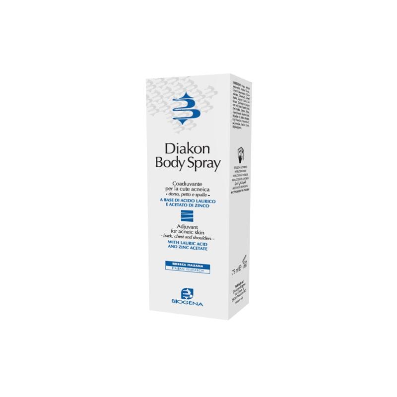 Biogena Diakon Body 75 ml Spray Corpo per Cute Acneica