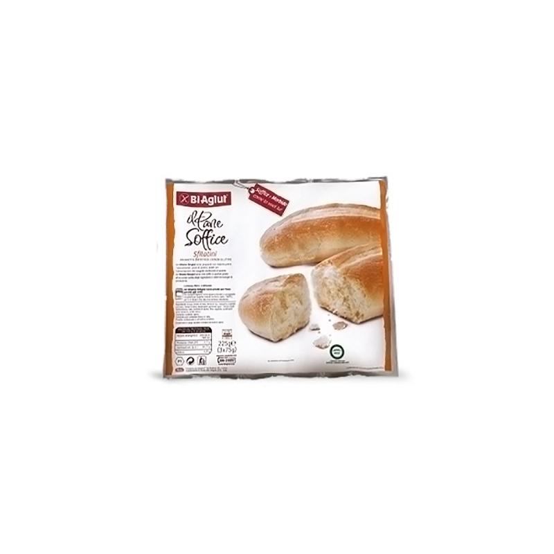 BiAglut Il Pane Soffice 3 X 75 g Sfilatini Senza Glutine