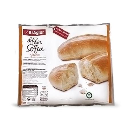 BiAglut Il Pane Soffice 3 X 75 g Sfilatini Senza Glutine
