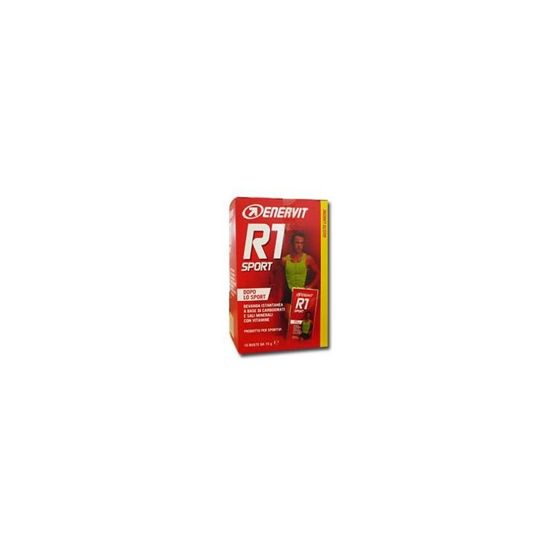 Enervit R1 Sport 10 Buste Bevanda di Vitamine e Minerali Gusto Limone