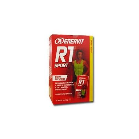 Enervit R1 Sport 10 Buste Bevanda di Vitamine e Minerali Gusto Limone
