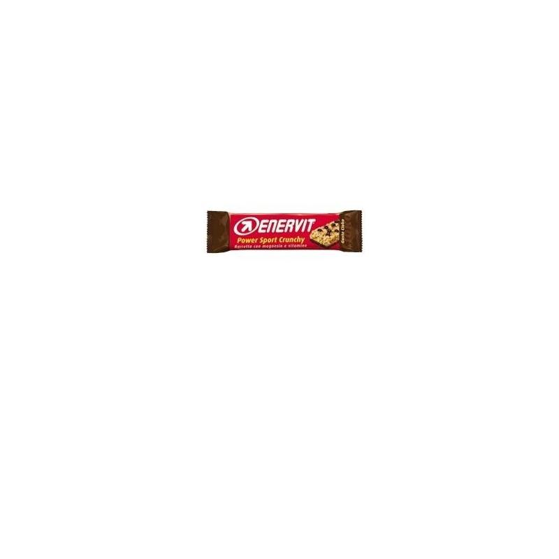 Enervit Power Sport Crunchy 25 barrette x 40 g Barrette Proteiche Cioccolato