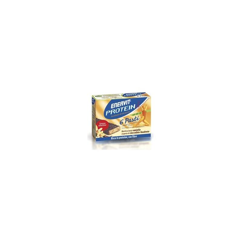 Enervit Protein 6 Barrette Gusto Vaniglia Con Cioccolato