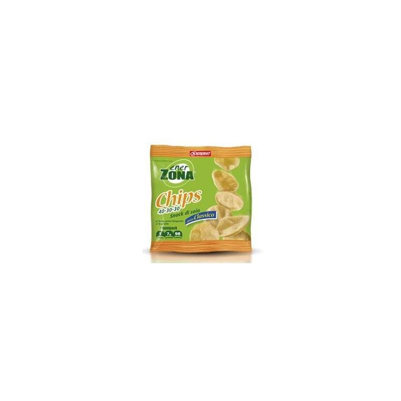 Enervit Enerzona Chips 1 Busta Snack di Soia Proteico